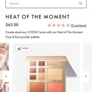 ICONIC London Heat of the Moment Palette - Warm Tones